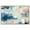 Silver Frame, variant on Art Remedy Cold Tones Abstract Canvas, 30" x 20", Gallery Wrapped, Pale Periwinkle I
