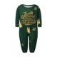 thumbnail image 1 of Conjunto de pijamas navideños familiares a juego con estampado de árbol y letras. Pijamas de vacaciones para papá, mamá y niños., 1 of 8