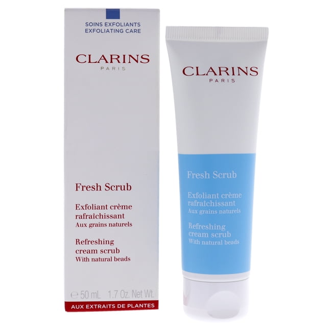 clarins fresh scrub exfoliant cream