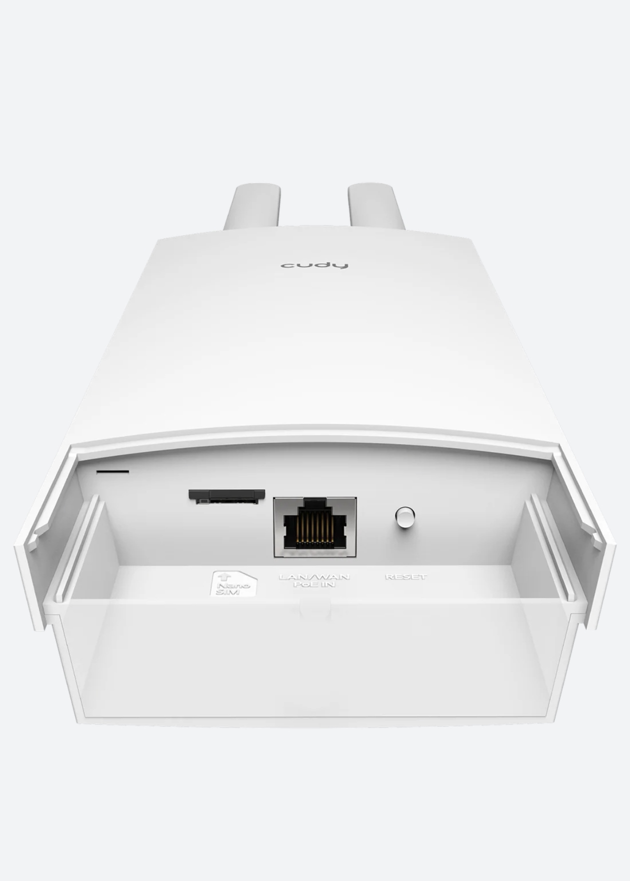 Cudy LT500 Outdoor 4G Router: 4G LTE Cat.4 AC1200 Dual-Band WiFi, IP65 Waterproof, PoE Power Support, VPN Server Support, Universal Network Compatibility (Verizon/T-Mobile Supported)
