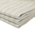 thumbnail image 2 of Mainstays Outdoor Beach Blanket (Sandproof, Water-Resistant), Beige Stripe - 59"x79", 2 of 8