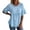 Z1 BU1, variant on HCYSFG Women's Casual Retro T Shirts Round Neck 3/4 Sleeve Western Floral Print Activewear Top Summer Vacation Everyday Sporty Tee