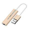 thumbnail image 1 of USB External Sound Card 3.5mm Audio Interface Microphone Headphone Adapter PC Laptop USB Audio Converter, 1 of 3