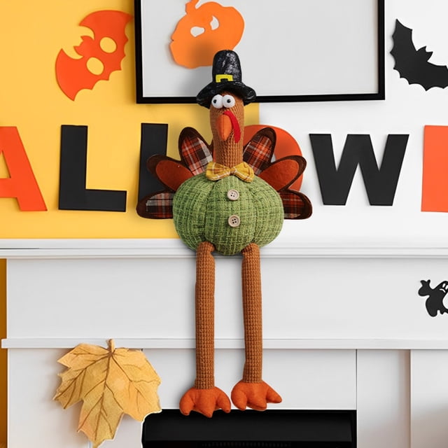 Decoración de Acción de Gracias, Adornos de Acción de Gracias, Regalos de Acción de Gracias, Decoración de Acción de Gracias, Adorno de pavo colgante para fiesta, decoración de cocina y hogar, decorac