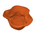 thumbnail image 5 of Glory Max Summer Beach Bucket Hat 100% Cotton Sun Visor Fishing Packable Cap Orange, 5 of 5