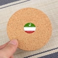 thumbnail image 2 of Little Bear Peak Cork Plant Mats (4" Diameter, 5-Pack) with a Rubber Base - Absorbent Round Plant Coasters for Kitchen - Hot Pads - Arts & Crafts Projects - Indoor and Outdoor Use, 2 of 7