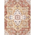 thumbnail image 3 of Pasargad Home Heritage 10' x 14' Power-Loomed Rust/Ivory Rug, For Indoor Space and all Age of Group, 3 of 6