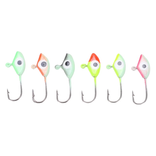 Plantillas de pesca, 6 piezas Plantillas de pesca en hielo Plantillas de pesca en hielo Cabezales de plantilla de pesca Diseño de clase mundial