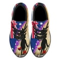thumbnail image 2 of Anzac Day LeStWe Forget Purple Poppy AuStalia Veteran Shoes Sneakers Black Size 12, 2 of 7