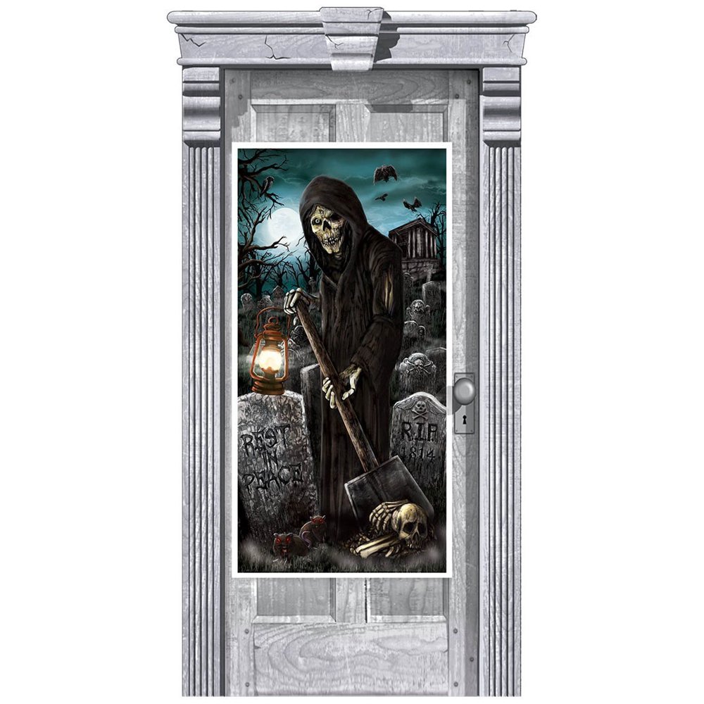 CEMETERY DOOR DECORATION