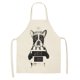 thumbnail image 1 of Delantal de cocina impermeable con estampado de perro de dibujos animados (WQ0027-1), 1 of 1