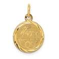 thumbnail image 1 of 14K Happy Anniversary Charm in 14k Yellow Gold, 1 of 2