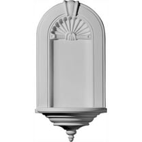 Ekena Millwork 15 1/2"W x 31 1/2"H x 7 3/8"D, Smooth Niche, Surface Mount