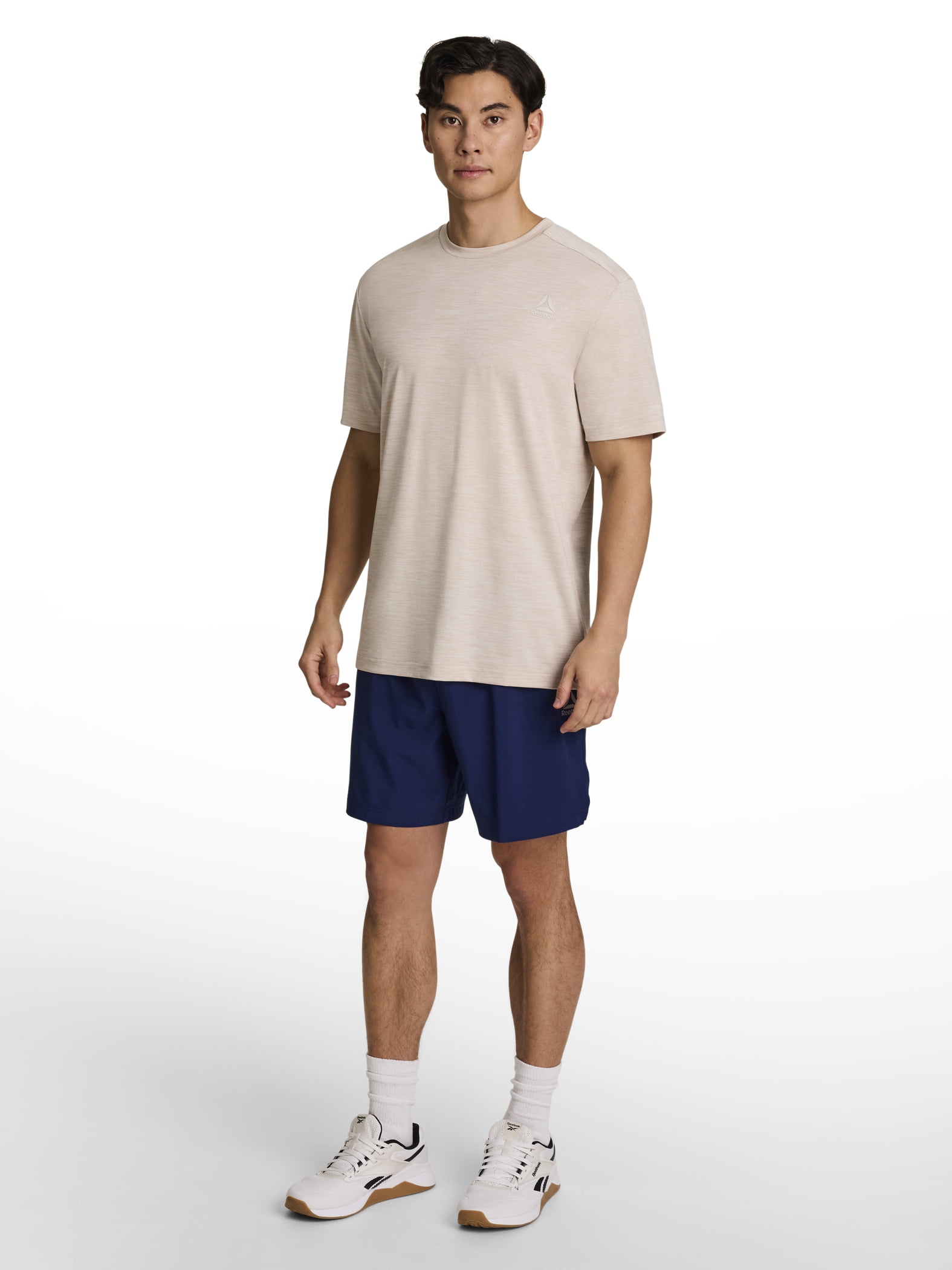 Reebok Men's & Big Men's Stride Performance Tee Shirt, Sizes XS-5XL