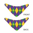 thumbnail image 6 of Kll Mardi Gras Dog Bandanas,Triangle Reversible Pet Scarf For Small Medium Large And Extra Large Dogs-Medium, 6 of 8