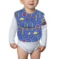 thumbnail image 6 of Hirioo New-York City for Baby Waterproof Pocket Bib Adjustable Closed for Babies Toddlers with Large Pocket 6-24Months, 6 of 8