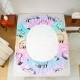 thumbnail image 5 of Castle Fairy Kids Teens Kawaii Capybara Queen Sheet Sets,Cartoon Animal Bed Set, 5 of 7