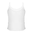 thumbnail image 2 of HULIJA Kids Girls Sparkly Sequins Camisole Tank Top Jazz Costumes White 10, 2 of 7