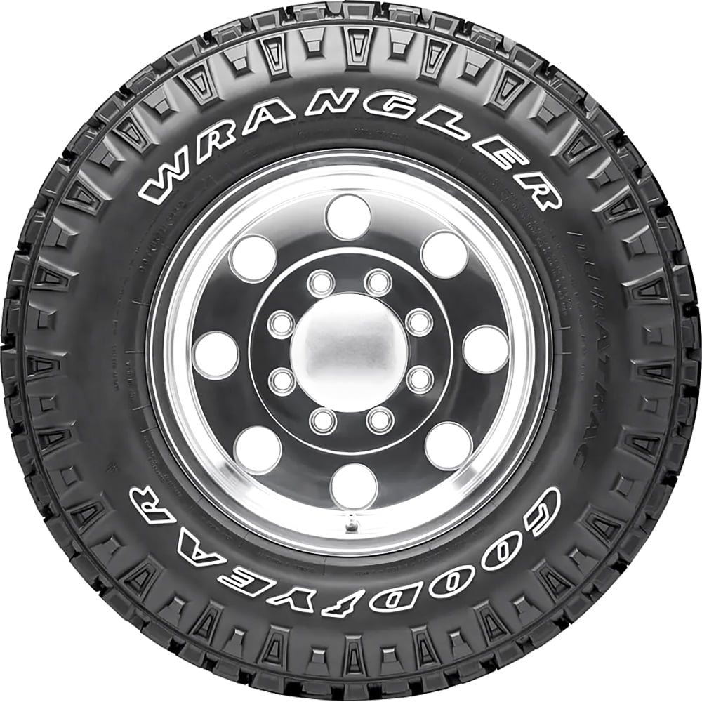 1) New Goodyear Wrangler DuraTrac 265/75/16 112Q All-Terrain Commercial  Tires 