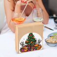 thumbnail image 3 of Yayeee Napkin Holder for Table Kitchen Paper Tissue Organization, Green Halloween Christmas Trees, 3 of 8