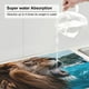 thumbnail image 5 of Fotbe Ice Blue Coastal Lion Alfombrilla de Secado para Cocina con Estampado, 18x24 Pulgadas, 5 of 7
