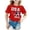 Red, variant on Girls USA Soccer Letter Graphic Printed T-Shirt Short Sleeve Crew Neck Football Jersey Casual Summer Active Sports Tops