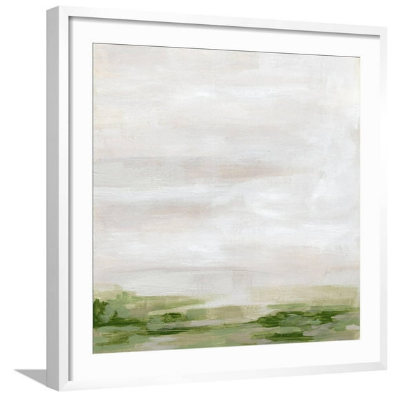 Art.com Marsh Horizon I Art Print by June Vess, White Frame Wall Art, 29" x 29"