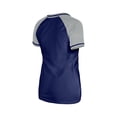 thumbnail image 4 of Women's New Era  Royal Los Angeles Dodgers Gameday V-Neck T-Shirt, 4 of 4