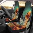 thumbnail image 3 of Fotbe Space Adventurer Cat Pattern Automotive Seat Covers for Cars Trucks and SUVs – Car Seat Covers for Front Seats,Protective Seat Covers,Vehicle Seat Covers, Set of 2, 3 of 9