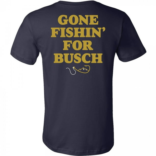Busch Gone Fishing T-Shirt-Small