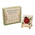 thumbnail image 2 of Ladybug Garden Mosaic Art DIY Kit for Adult Beginners,3.5in Handmade With Wooden Display Easel,Nature Insect Themed Tabletop Art Decor Kit,Creative Handcraft Holiday Gift, 2 of 6