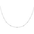 thumbnail image 2 of 14k White Gold Diamond Multi Station Necklace - 18" Natural Diamonds - 2.2gm Chain, 2 of 7
