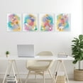 thumbnail image 2 of Stupell Industries Colorful Women's Sports 4 Piece Canvas Wall Art Set, design by Marcus Prime, 14 x 11, 2 of 7