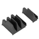 thumbnail image 2 of 10 Pack 24 Slot Magnetic Wrench Holder, Modular Tool Organizer, Storage Rack for Offset Open End Ratchet Wrenches, Stubby Wrenches, Black, 2 of 4