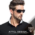 thumbnail image 2 of Gafas de sol ATTCL Fashion Driving polarizadas para hombre Al-Mg Metal, 2 of 7
