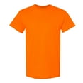 thumbnail image 6 of Gildan - High Visibility Safety Orange Crew Neck Workwear Tee, Lightweight T-Shirts, 5.3oz, Sizes: 2XL, Pack-9, 6 of 7