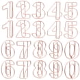 thumbnail image 2 of 30 clips pequeños para papel, adornos para documentos, clips para papel, clips con números únicos, clips de oficina, 2 of 8