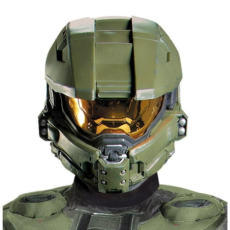 Halo 3 Master Chief 2 piece Vacuform Mask Adult - One Size