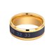 thumbnail image 1 of Qarigey Anillo de temperatura acero emoción humor anillos pareja inteligente sensible mano joyería impermeable para Mujeres Hombres regalo de Año Ropa, zapatos y accesorios Miscelánea Oro 7 # Qarigey AP000743-08, 1 of 1