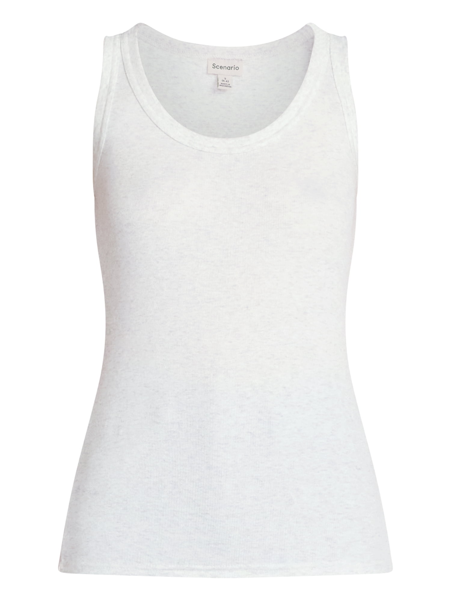 Scenario Women's Rib Tank Top, Sizes XS-XXXL