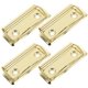 thumbnail image 2 of 4pcs Mountable Clipboard Clips Metal Bills Clips Reusable Clips Binder Clips For Clipboard, 2 of 3