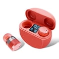 thumbnail image 2 of Auriculares compatibles con Bluetooth recargables Auriculares de juego con micrófono bajo latencia manos libres deportes auriculares auriculares rojos Guardurnaity EL022497-03B, 2 of 7