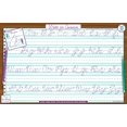 thumbnail image 1 of Tot Talk Mantel Individual Educativo De Escritura Cursiva Para Niños – Hecho En Estados Unidos – Mantel Individual Duradero De Doble Cara Interactivo Para Práctica De Escritura Cursiva – Impermeable S, 1 of 4