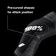 thumbnail image 5 of Rodillera Ridecamp, protección 100% malla ultraligera para MTB, 5 of 7