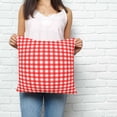 thumbnail image 2 of Red Pillow Covers 20x20 Inch Decorative Throw Pillow Cover, Country French Rustic Buffalo Plaid Modern Art Sofa Pillowcases Accent Cushion Case Home Decor Bedroom Living Room, 2 of 6