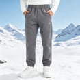 thumbnail image 2 of CAICJ98 Boys Girls Softshell Skiing Snow Hiking Pants Fleece Lined Kids Waterproof Outdoor Trousers Bottoms,Size 9-10 Years, 2 of 6