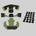 thumbnail image 1 of Helmet Lining Pad Memory Foam Pads Helmet Lining Padding Kit Replacement Protective Cushion Mat Universal Helmet Padding Inserts Protective Mat Accessories, 1 of 8