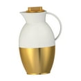 thumbnail image 5 of Fiocias Double Layer Insulated Coffee Carafe 1L Capacity Hot and Cold Water Pot for Home White, 5 of 9