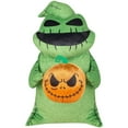 thumbnail image 1 of Halloween Greeter Oogie Boogie avec Jack Pumpkin Head OPP SM Disney, 1 of 6