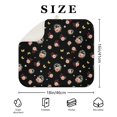 thumbnail image 4 of Pioneer Flower Floral Print Pattern Kitchen Dish Drying Mat 1 Pack, Ultra Absorbent Microfiber Drainer Mat, 16"x18", 4 of 6